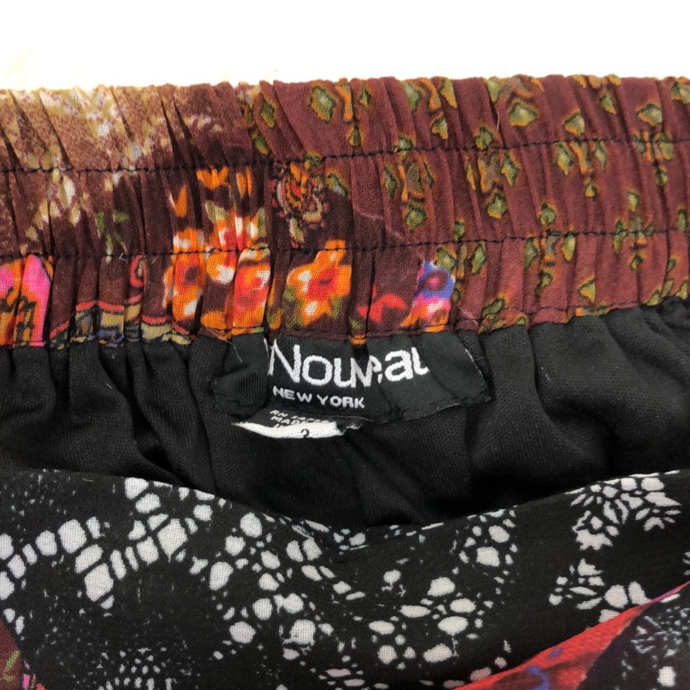 Nouveau New York Boho Patchwork Maxi Skirt Size Small - Picture 7 of 7